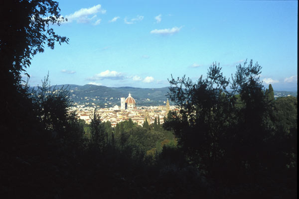 Florence view (600Wx400H) - A view of Florence (Photo by Claudio Cagnola) 