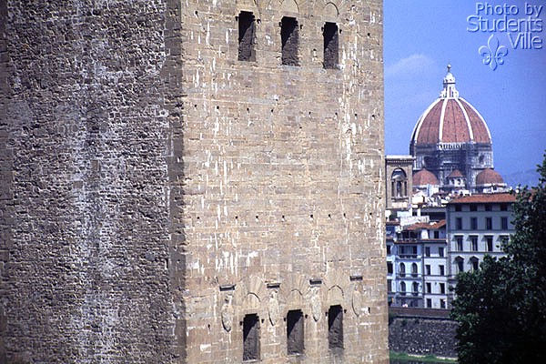 San Niccolo' (600Wx400H) - The powerful San Niccolo' Gate with the Brunelleschi's Dome (Photo by Marco De La Pierre) 