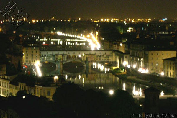 Ponte Vecchio (600Wx400H) - Ponte Vecchio by night. (Photo by Marco De La Pierre) 