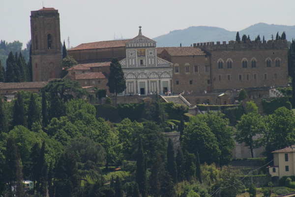 A view from the Duomo (600Wx400H) - San Miniato viewed from the top of the Duomo of Florence. Our zoom is very powerful guys! ;) (Photo by Paolo Ramponi) 