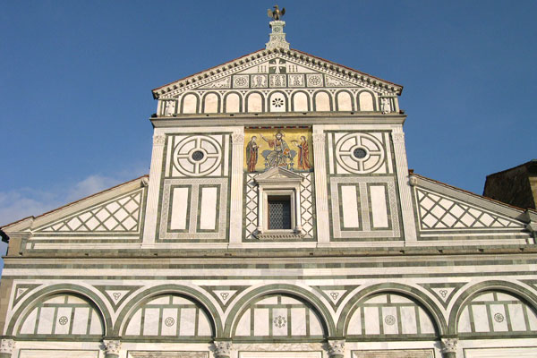 San Miniato (600Wx400H) - The magnificent facade of San Miniato al Monte. Not to be missed! 