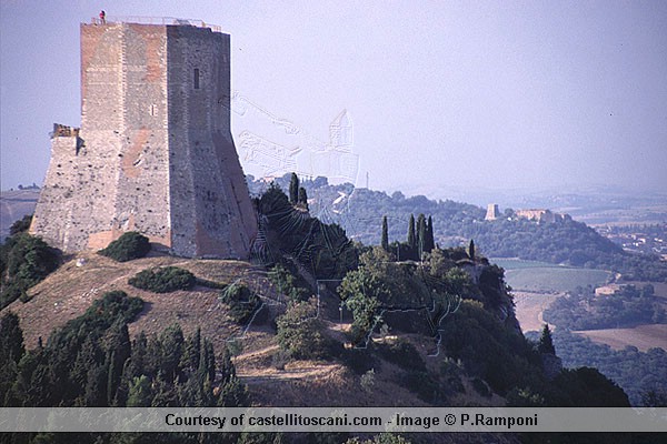 Rocca di Tentennano (600Wx400H) - Rocca di Tentennano - Rocca d'Orcia (SI) - Photo Courtesy of castellitoscani.com 